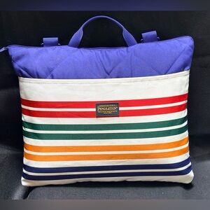 Pendleton | Outdoor Water Resistant Reversible Packable Blanket - 5'x6', Striped